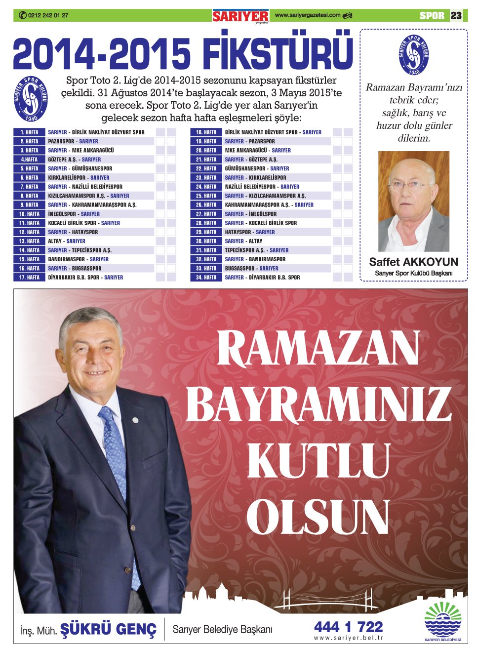 Sarıyer Gazetesi