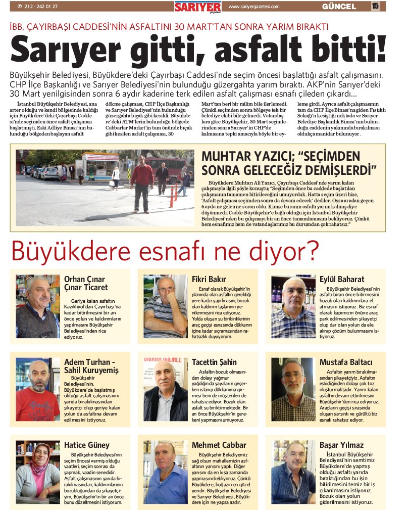 Sarıyer Gazetesi