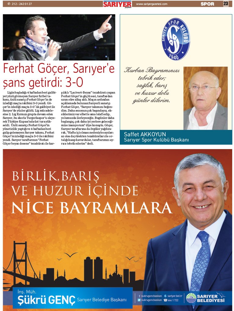 Sarıyer Gazetesi