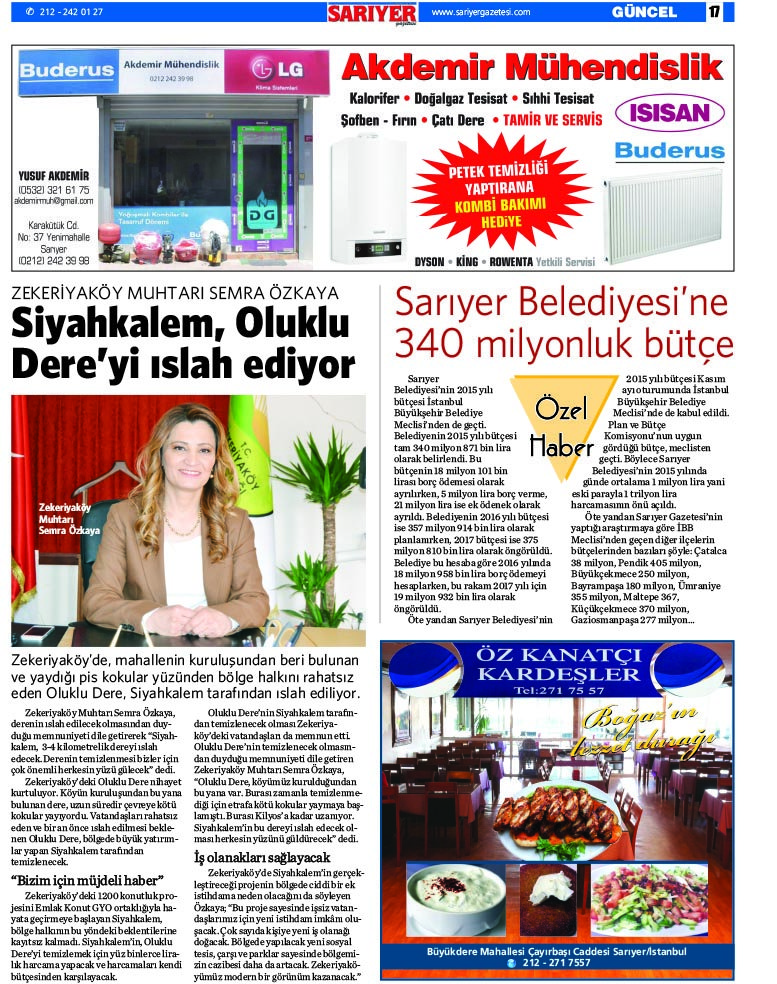 Sarıyer Gazetesi