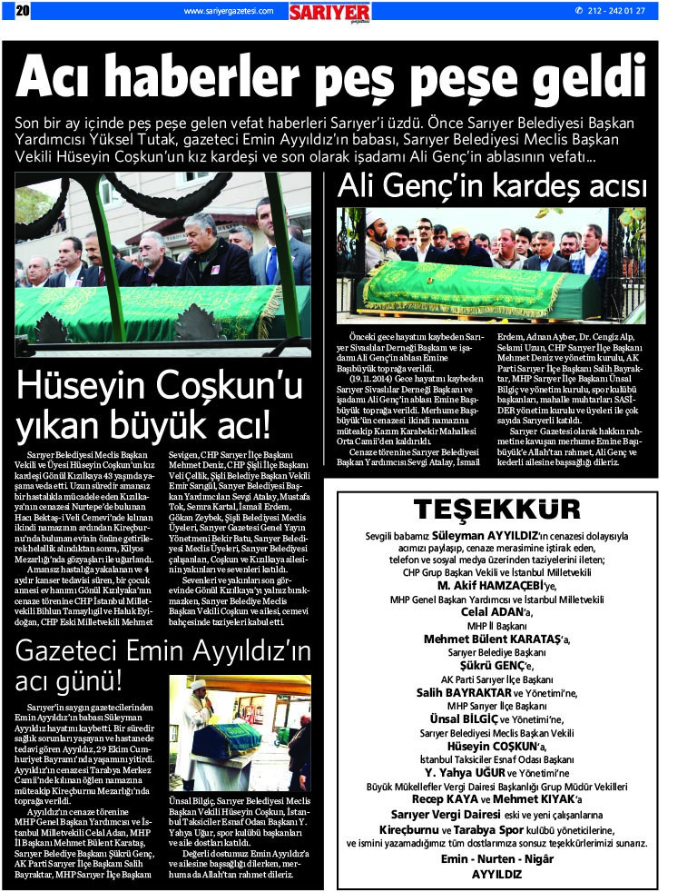 Sarıyer Gazetesi