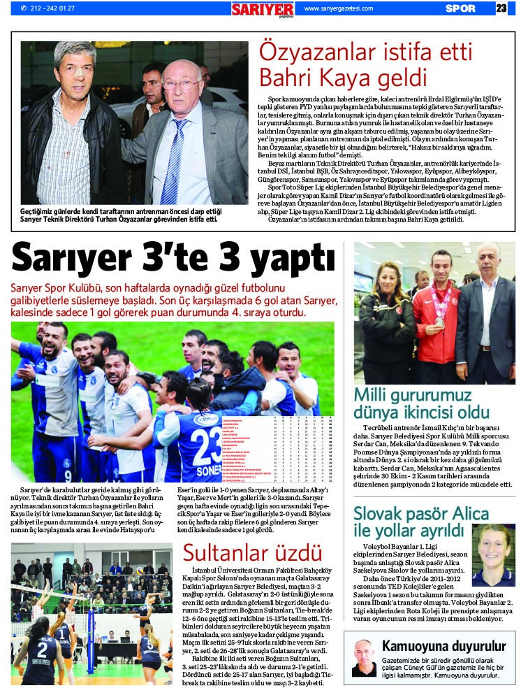 Sarıyer Gazetesi