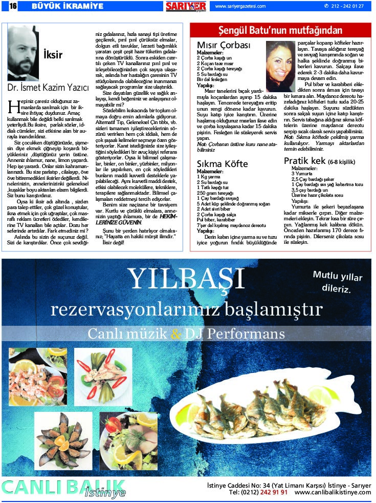 Sarıyer Gazetesi