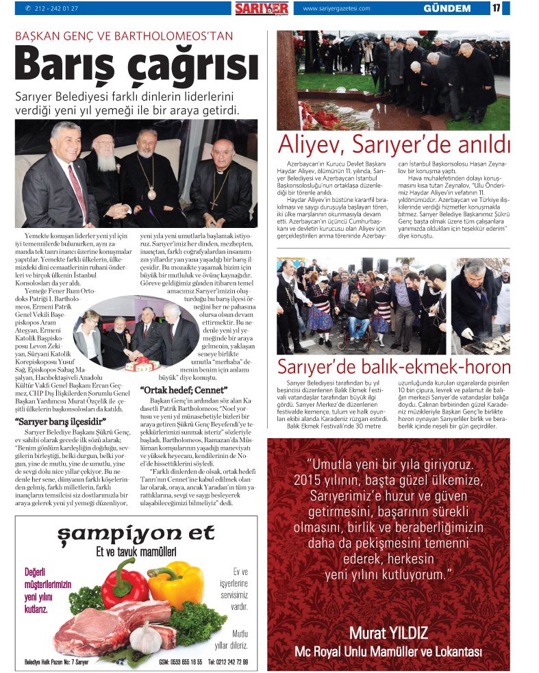 Sarıyer Gazetesi