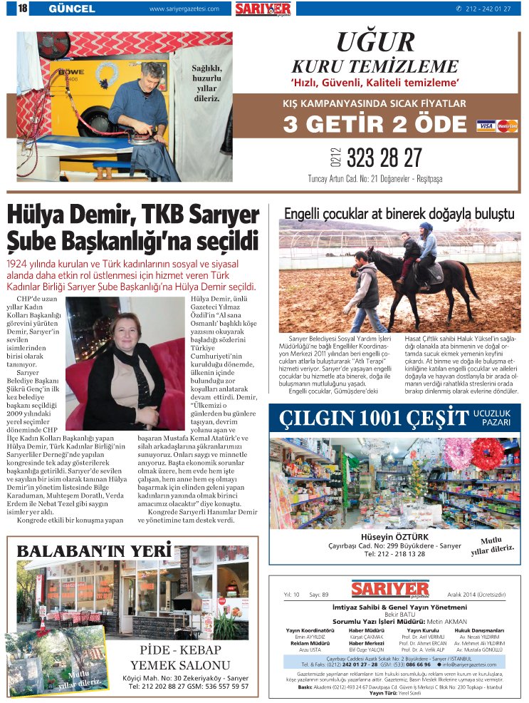 Sarıyer Gazetesi