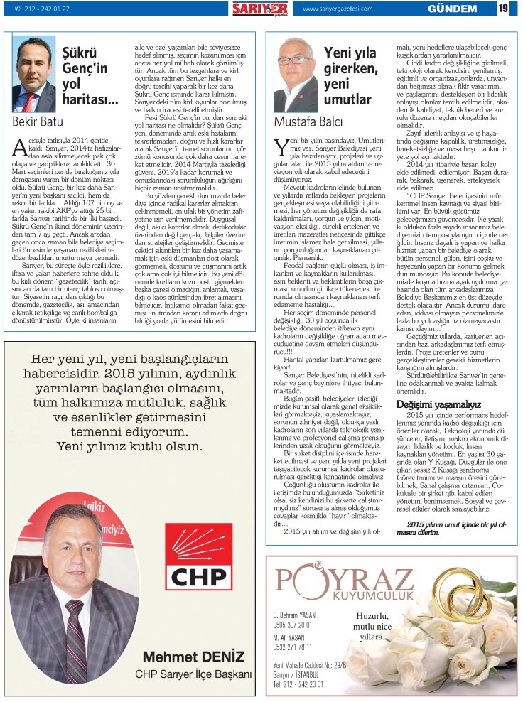 Sarıyer Gazetesi