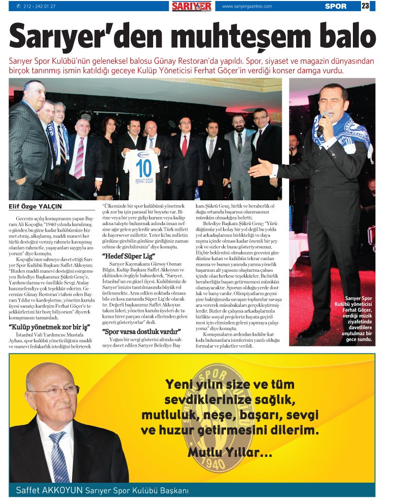Sarıyer Gazetesi