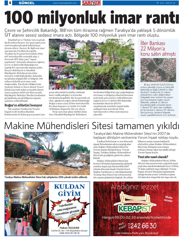 Sarıyer Gazetesi