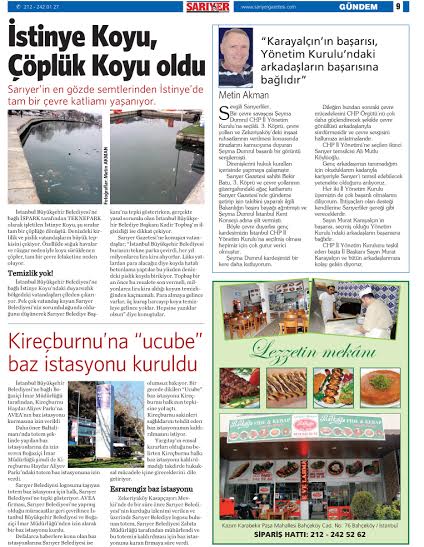 Sarıyer Gazetesi