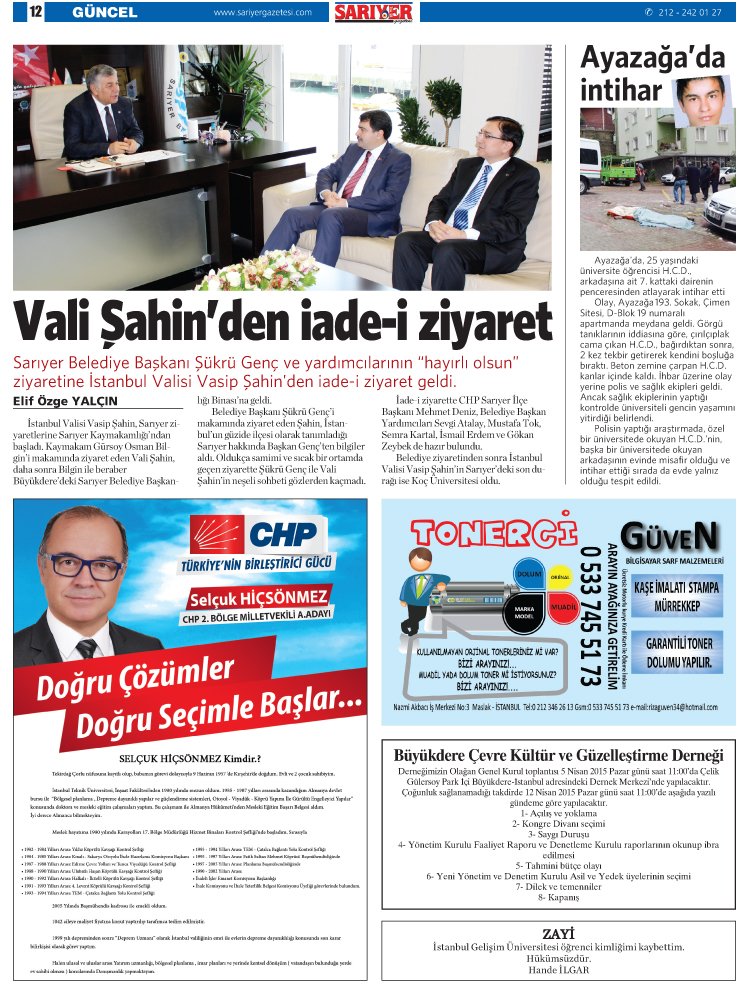 Sarıyer Gazetesi