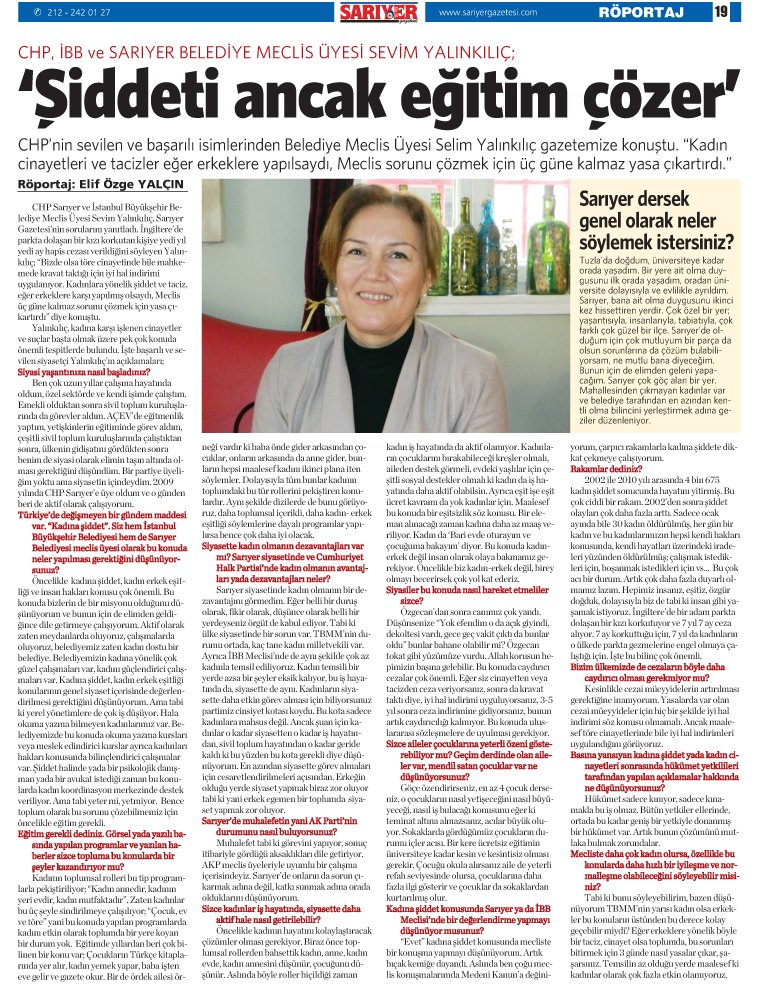 Sarıyer Gazetesi