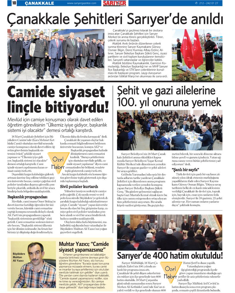 Sarıyer Gazetesi