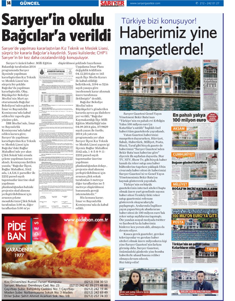 Sarıyer Gazetesi