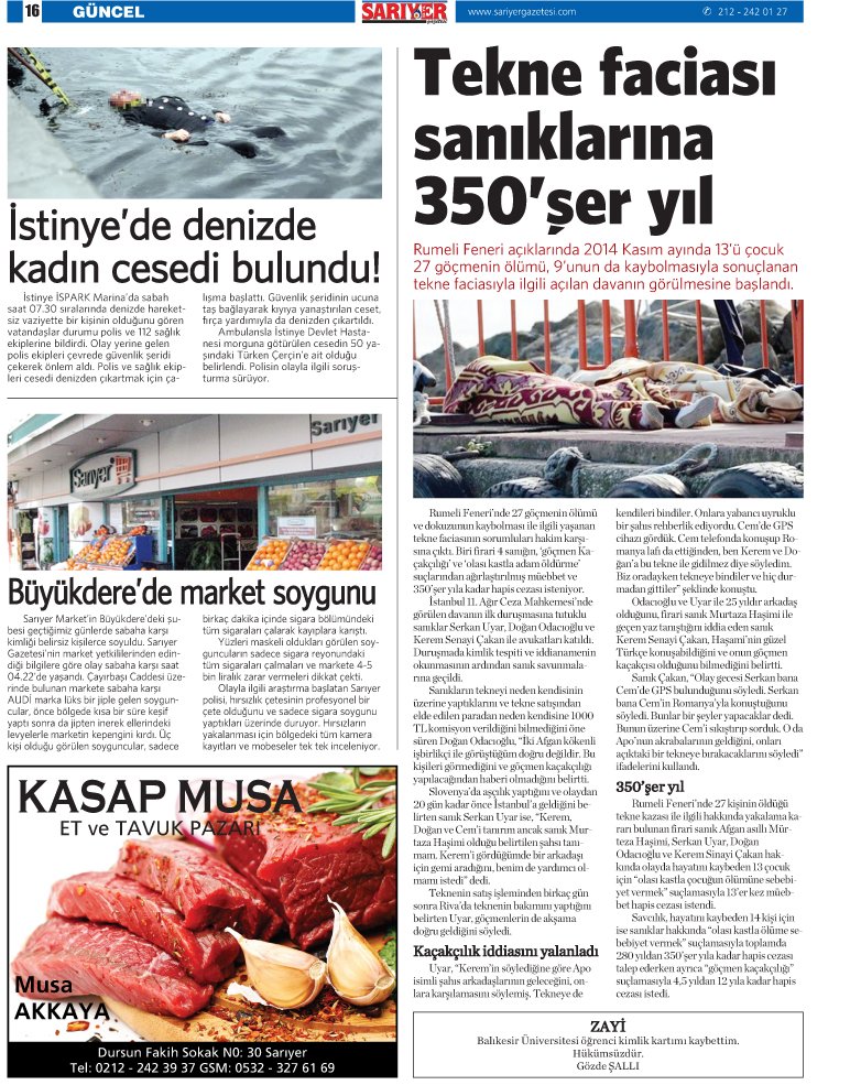 Sarıyer Gazetesi