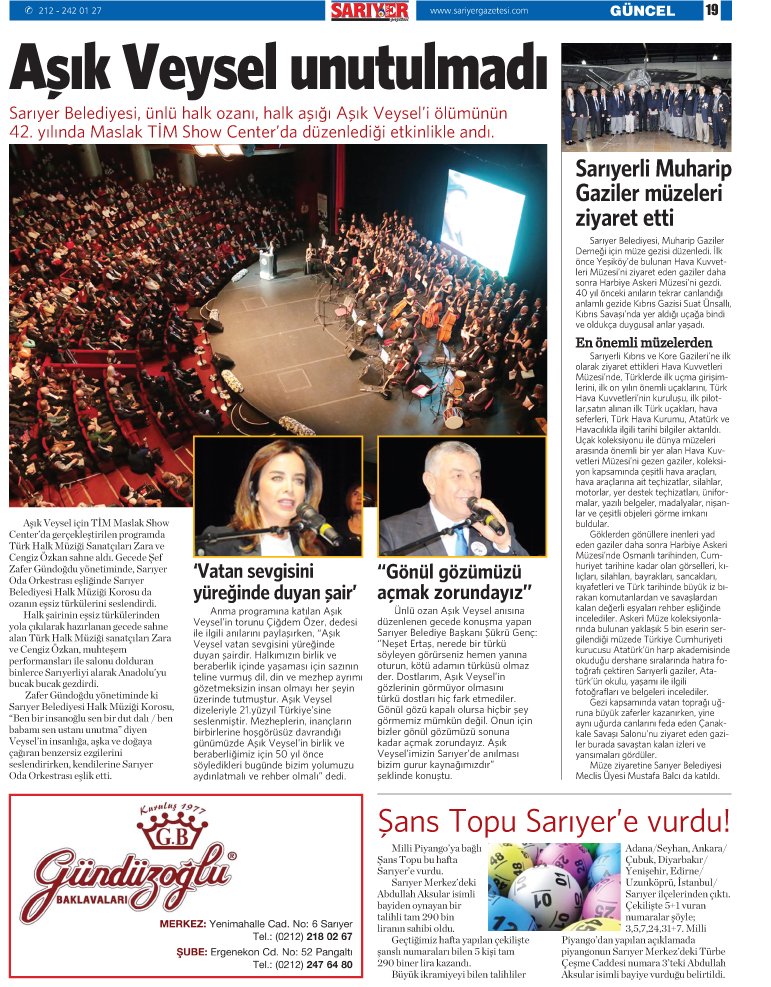 Sarıyer Gazetesi