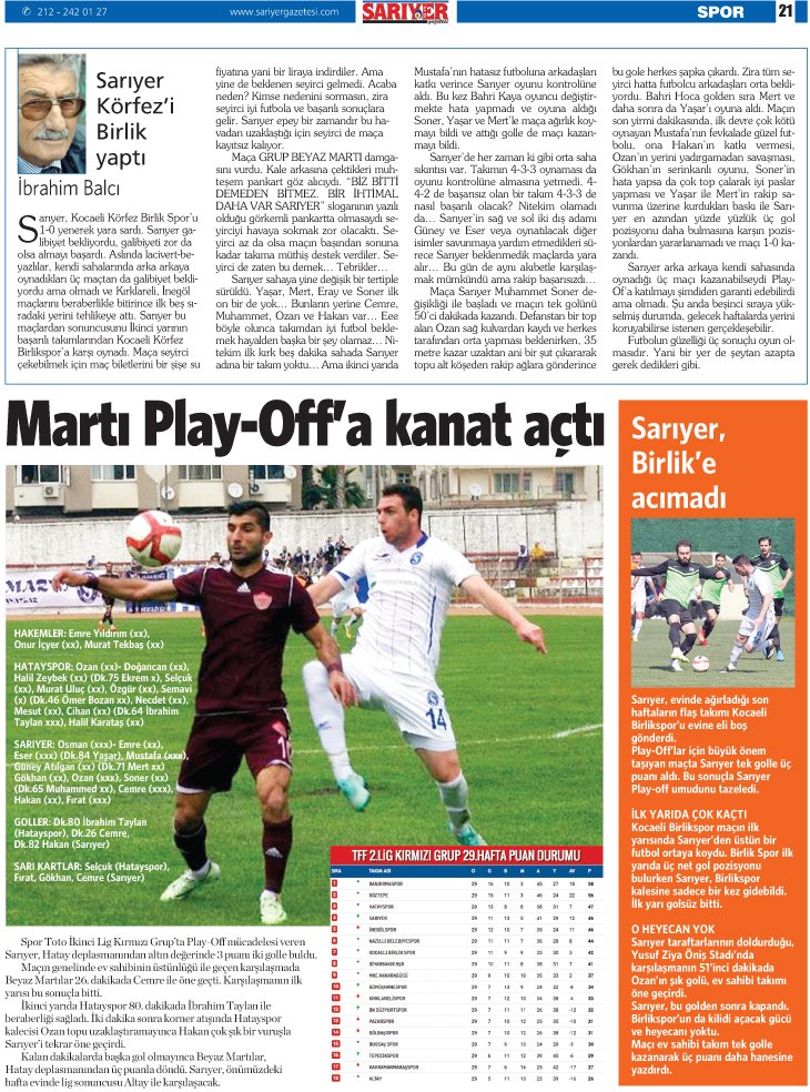 Sarıyer Gazetesi