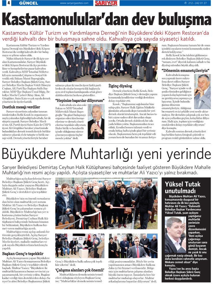 Sarıyer Gazetesi