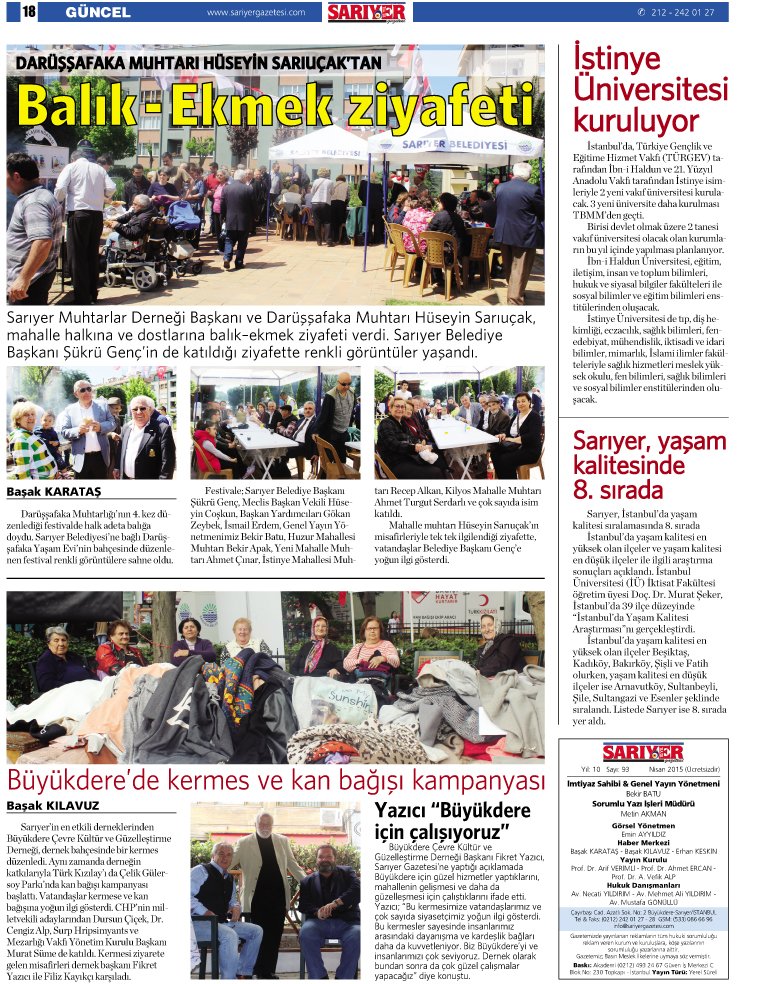 Sarıyer Gazetesi