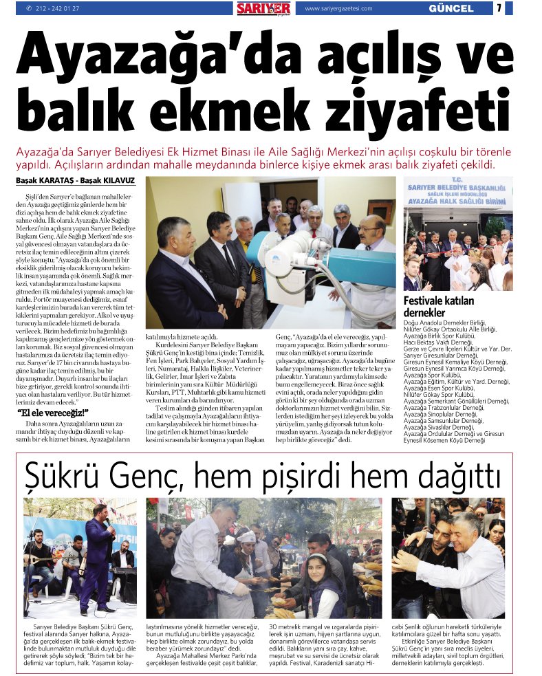 Sarıyer Gazetesi