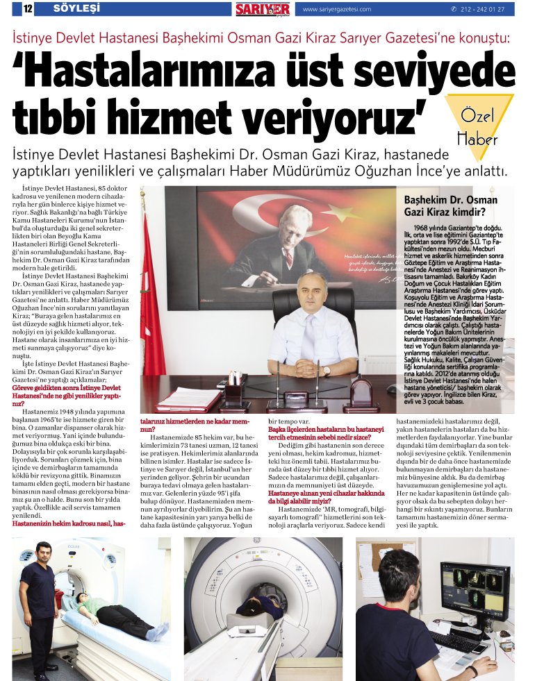 Sarıyer Gazetesi