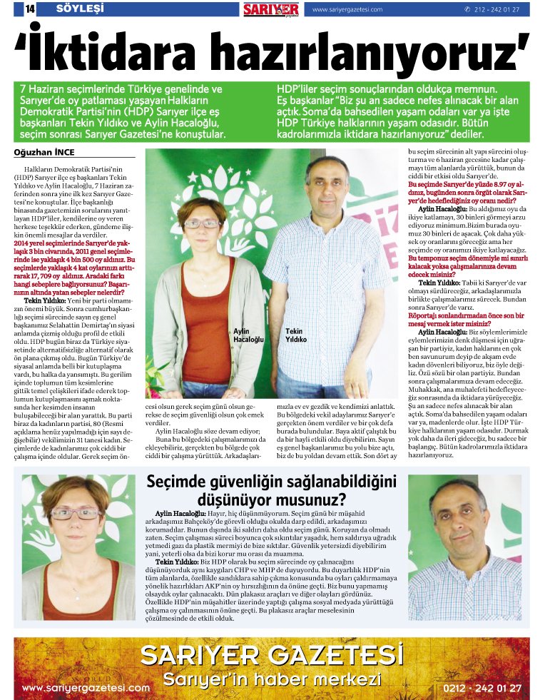Sarıyer Gazetesi