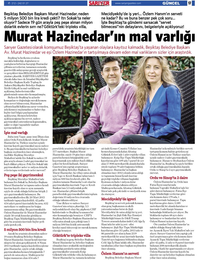 Sarıyer Gazetesi