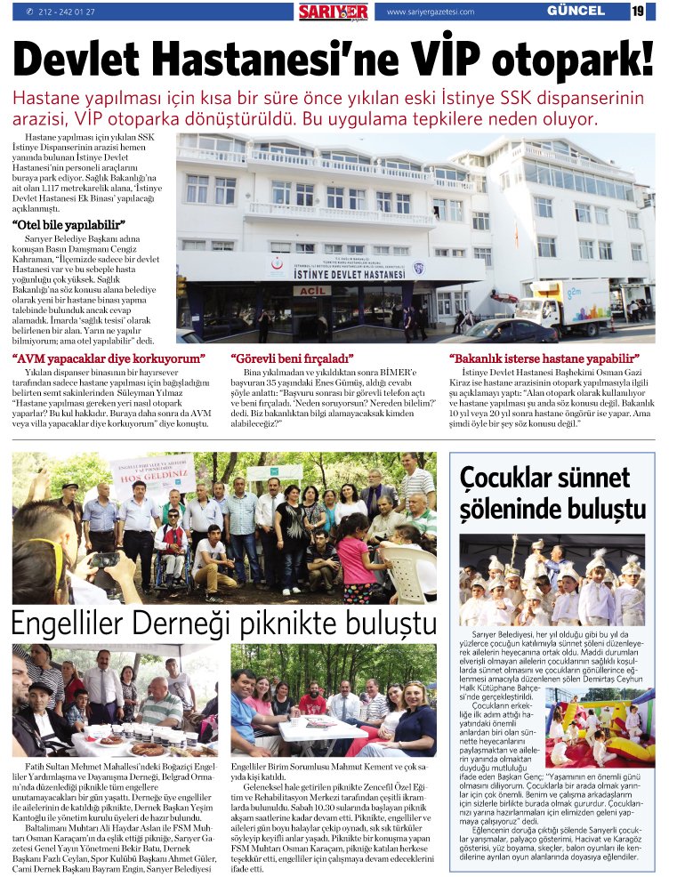 Sarıyer Gazetesi
