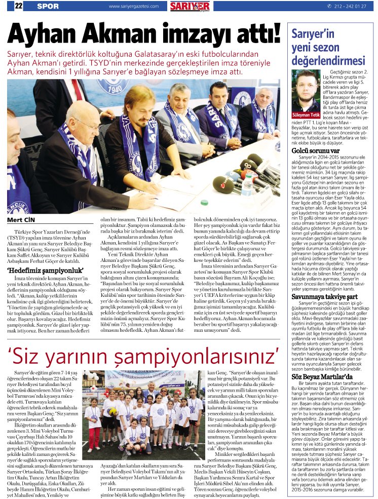 Sarıyer Gazetesi
