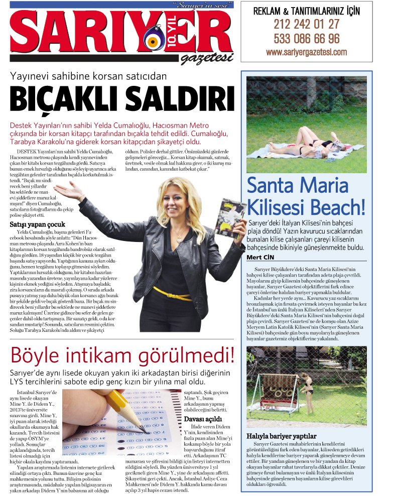 Sarıyer Gazetesi