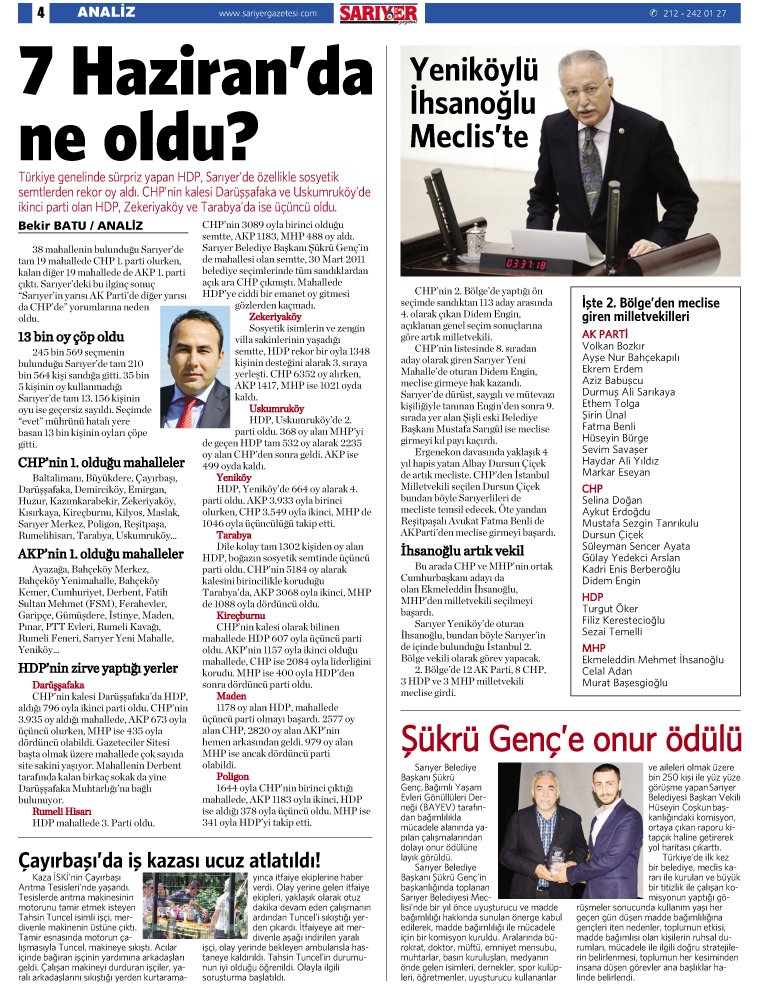 Sarıyer Gazetesi