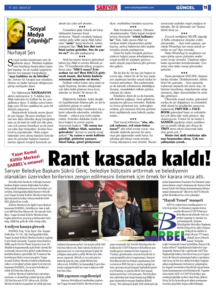 Sarıyer Gazetesi