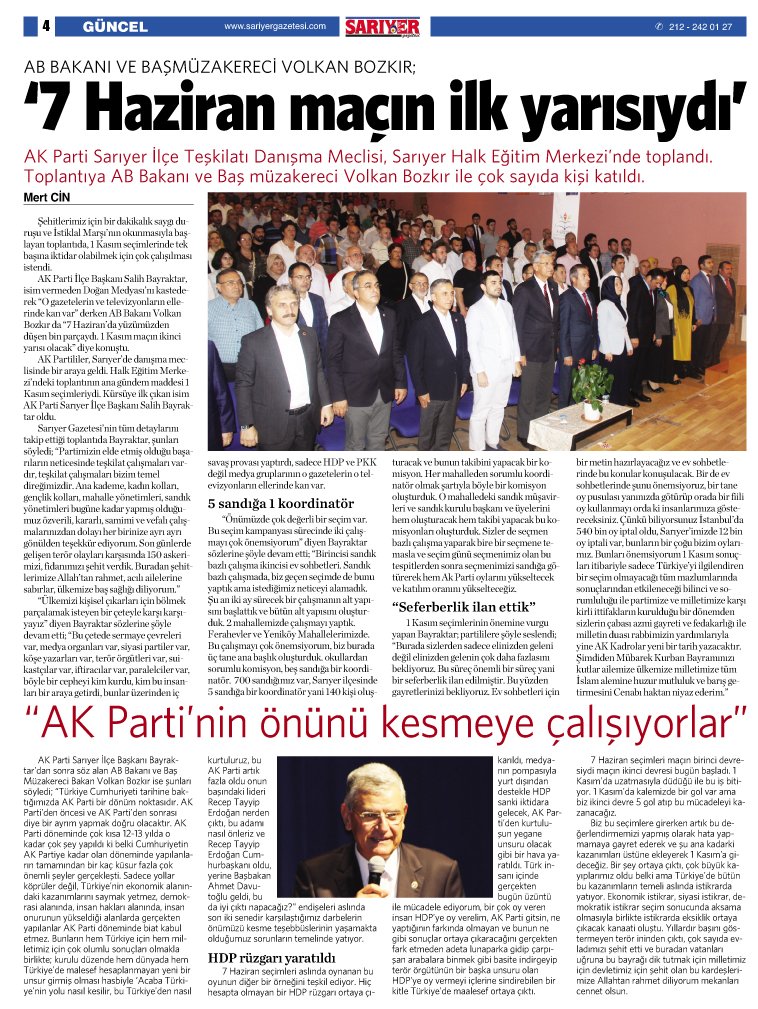 Sarıyer Gazetesi