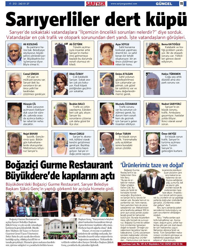 Sarıyer Gazetesi