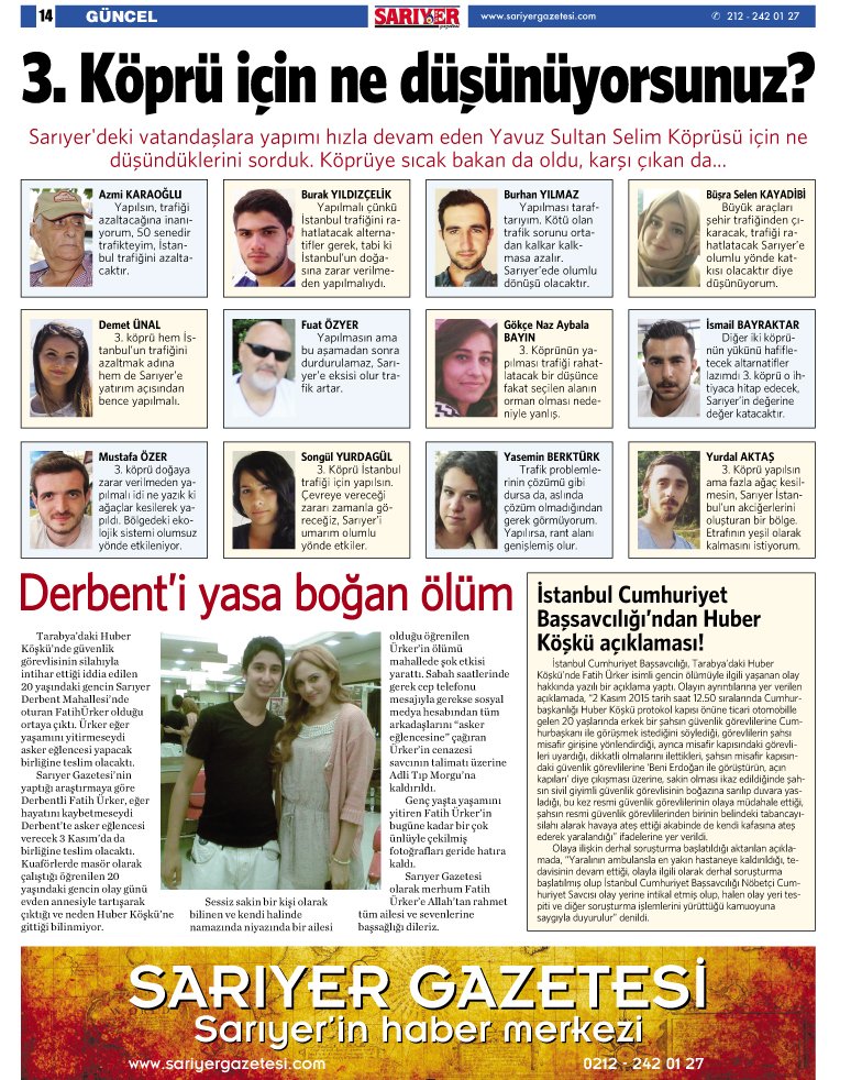 Sarıyer Gazetesi