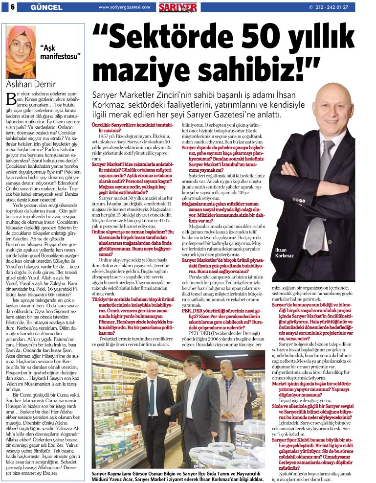 Sarıyer Gazetesi