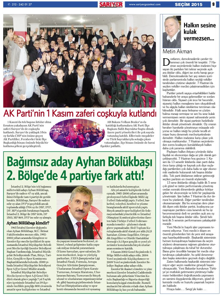 Sarıyer Gazetesi