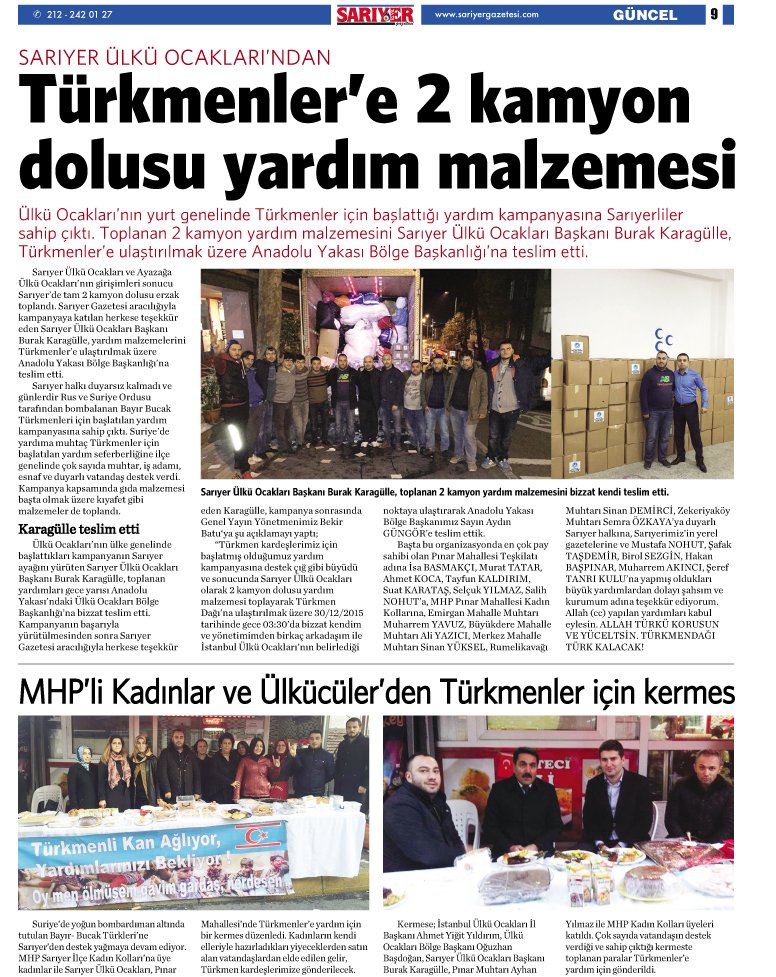 Sarıyer Gazetesi