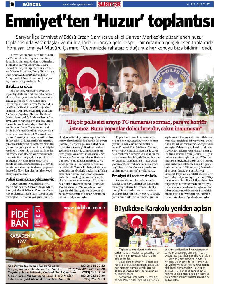 Sarıyer Gazetesi