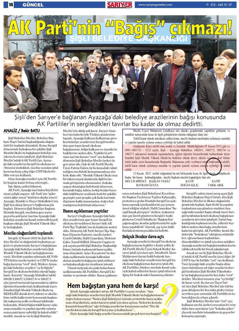Sarıyer Gazetesi