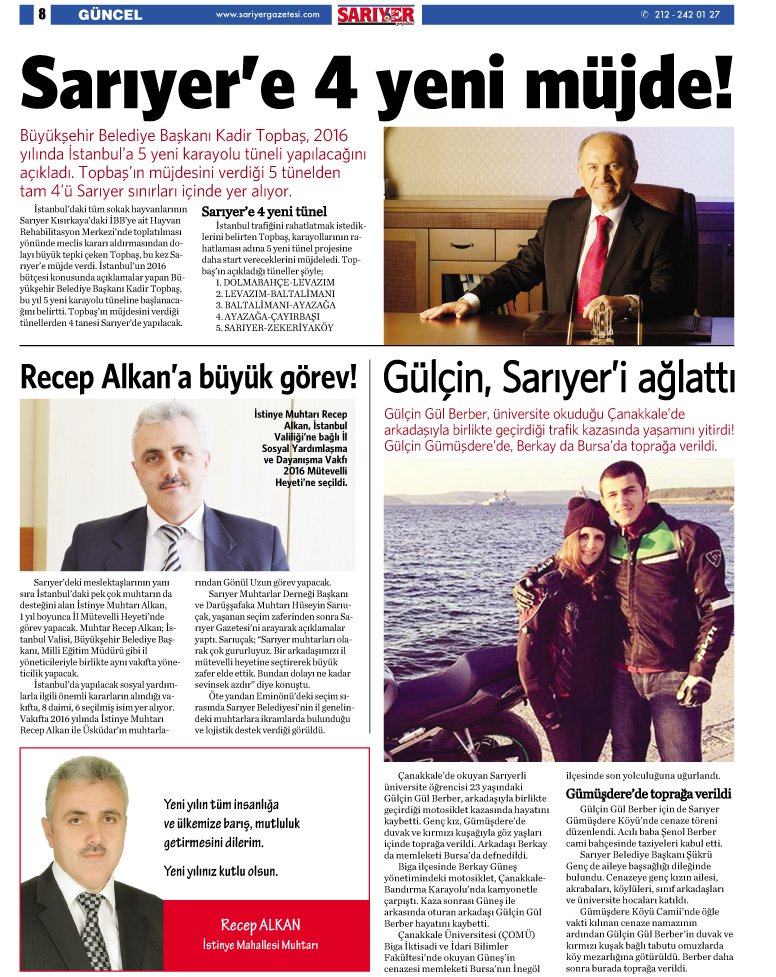 Sarıyer Gazetesi