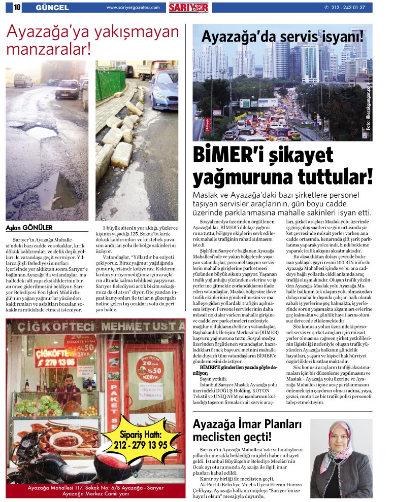 Sarıyer Gazetesi