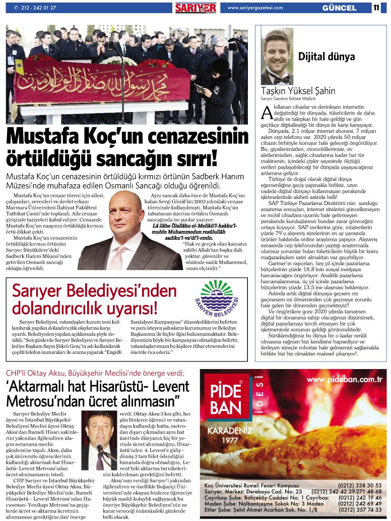 Sarıyer Gazetesi